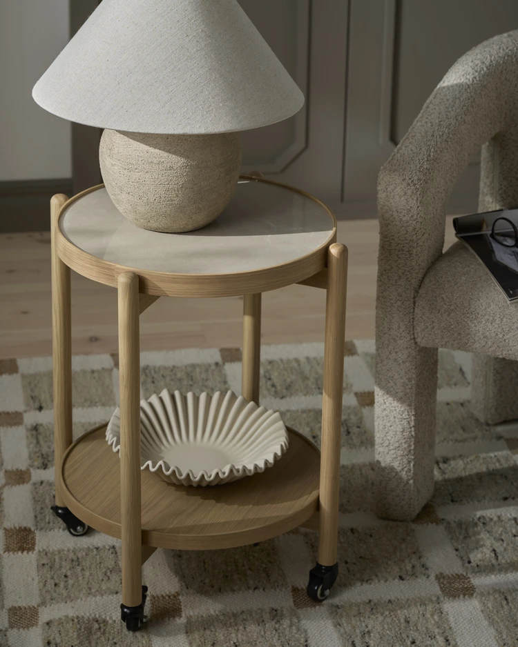 Tuva - Sidobord, Ø 49 H 60 cm - inspiration