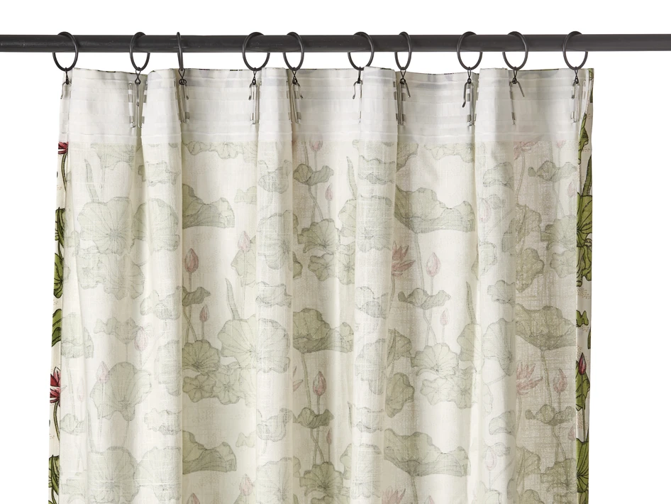 Saga - Gardin, 2-pack,140x250 cm - Beige