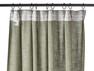 Linnelle - Gardin, 140x250 cm, 2-pack - Grön