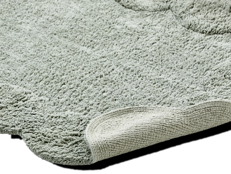 Scarlett - Badrumsmatta, 70x120 cm - Grön