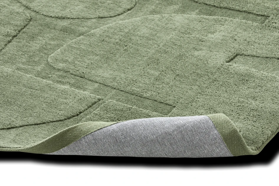 Matheo - Konstpälsmatta, 240x340 cm - Grön