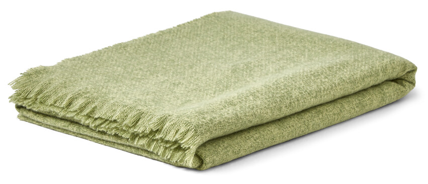 Gosa - Pläd, 130x170 cm - Grön