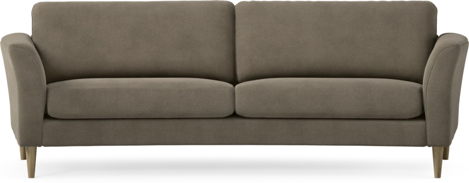 Bridge - 3-sits soffa svängd - Beige
