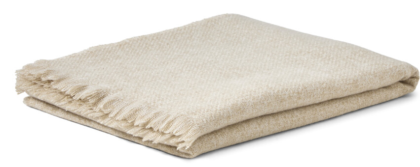 Gosa - Pläd, 130x170 cm - Beige