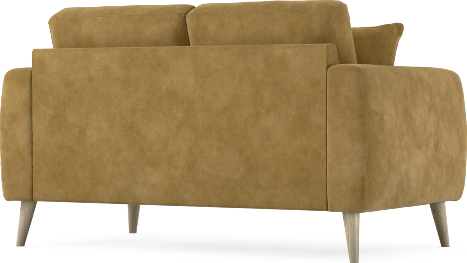 Eden - 2-sits soffa - Gul