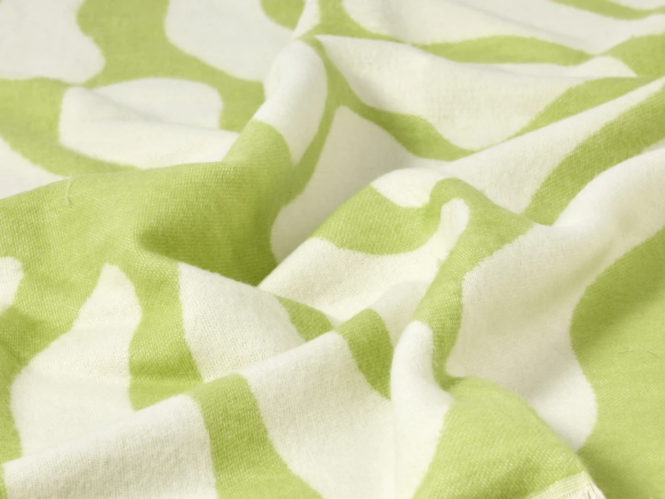 Ellen - Pläd, 125x200 cm - Grön