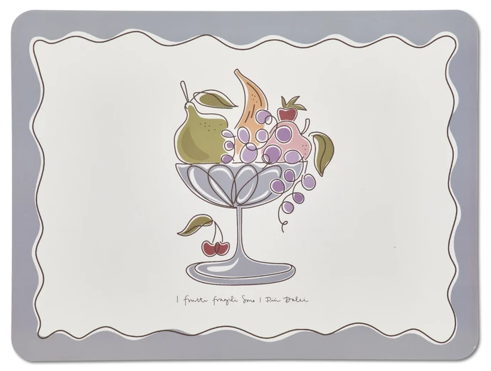 Frutti, Tablett i plast, 30x40 cm