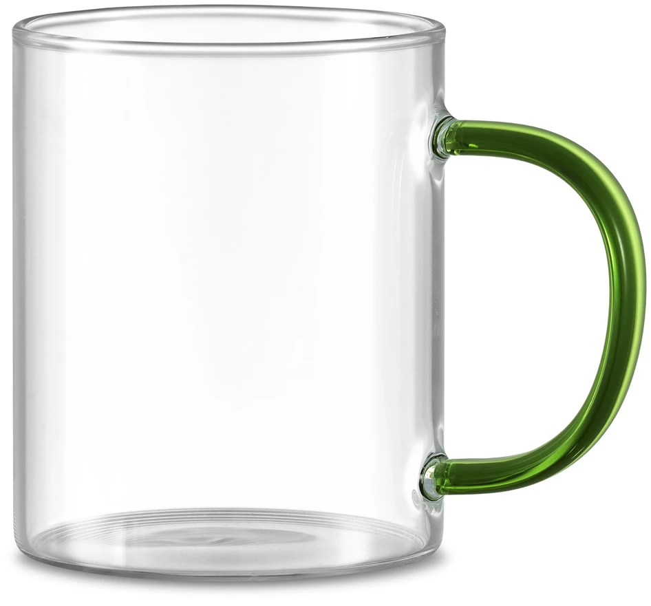 Louie - Mugg, H 8,5 Ø 7 cm, 25 cl - Grön