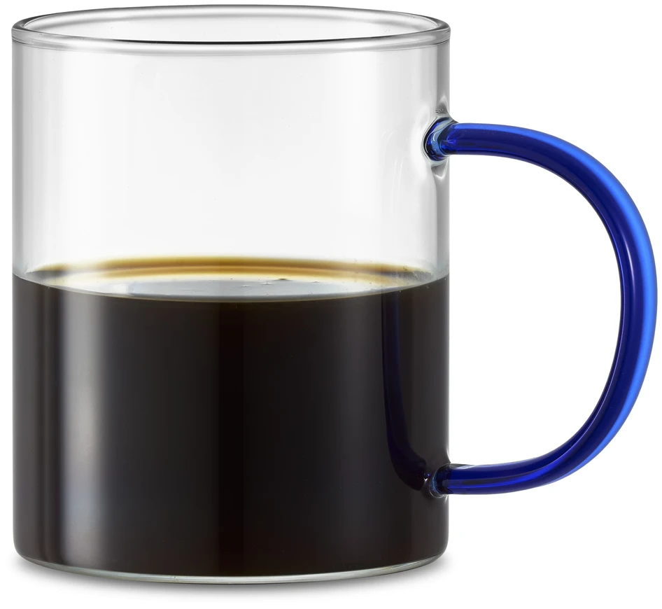 Louie - Mugg, H 8,5 Ø 7 cm, 25 cl - Blå
