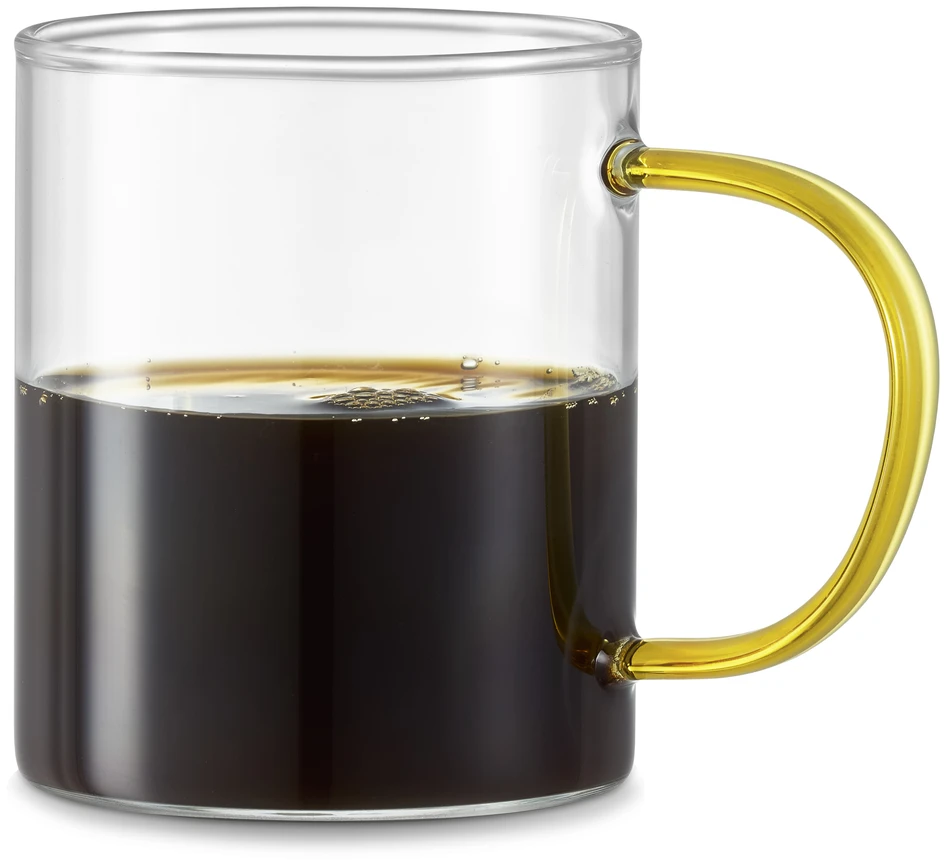Louie - Mugg, H 8,5 Ø 7 cm, 25 cl - Gul