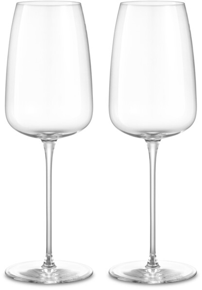 Veneto - Vitvinsglas, H 26 Ø 6 cm, 48 cl, 2-pack - Vit