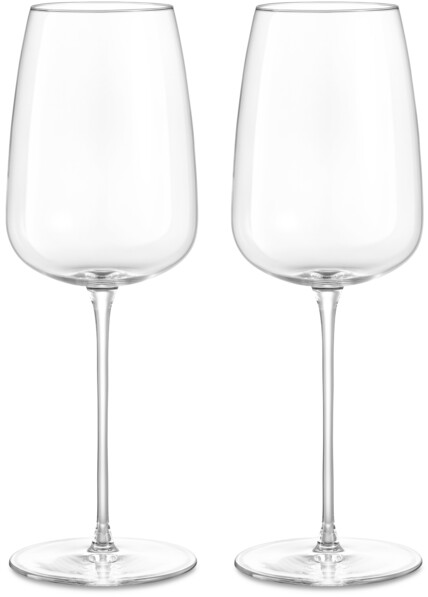 Veneto - Rödvinsglas, H 26,5 Ø 6,5 cm, 54 cl, 2-pack - Vit