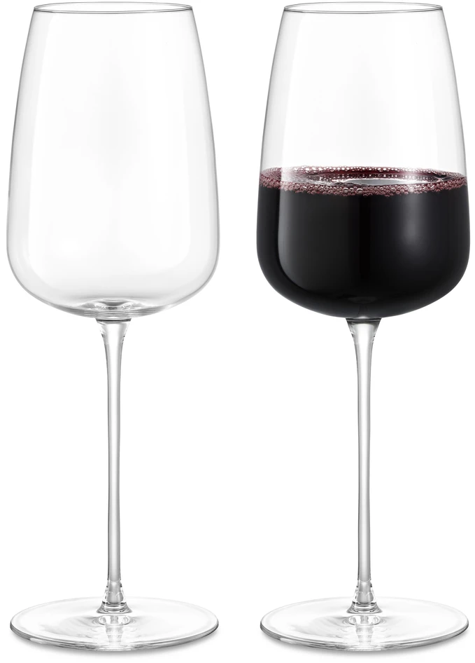 Veneto - Rödvinsglas, H 26,5 Ø 6,5 cm, 54 cl, 2-pack - Vit