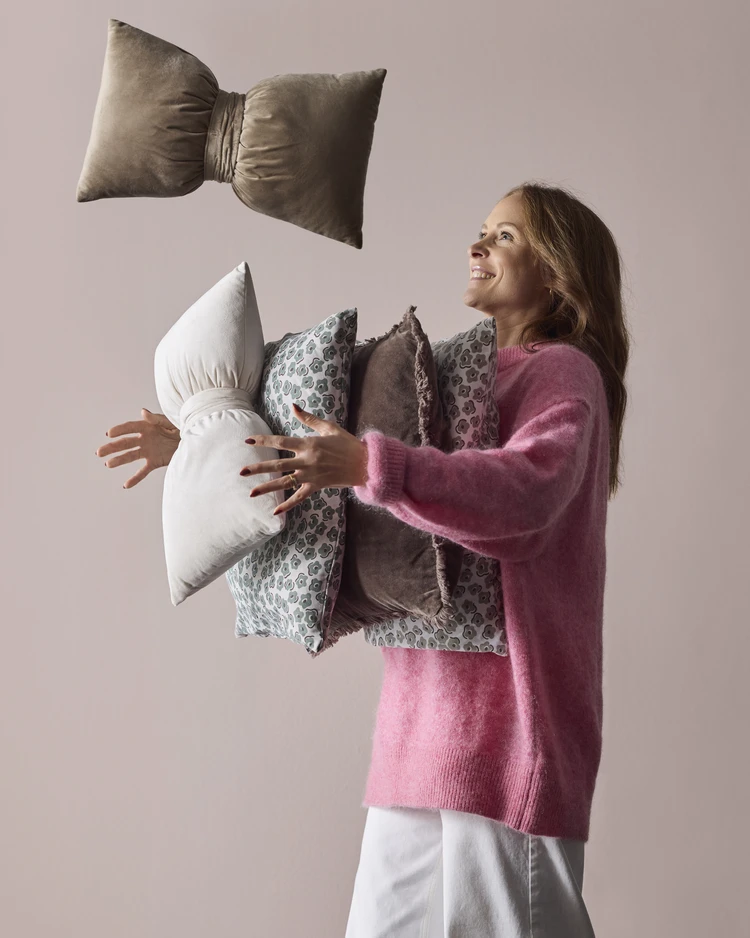 Gabrielle Bow - Prydnadskudde, B30 L50 cm - inspiration