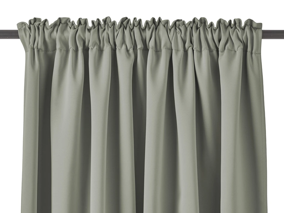 Shade - Rumsförmörkande gardin, 2-pack, 140x250 cm. - Grå