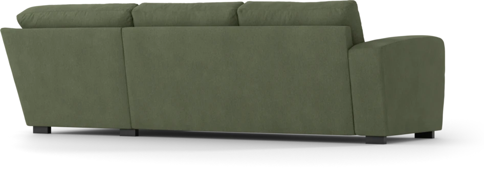 Friday - 2,5-sits soffa med divan höger - Grön