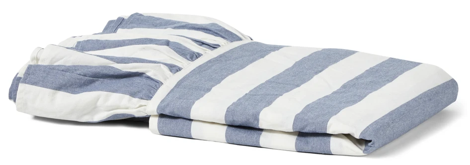 Recycle - Duk,140x250 cm - Blå