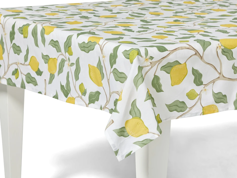 Citrus - Vattenavvisande duk, 140x250 cm - Gul