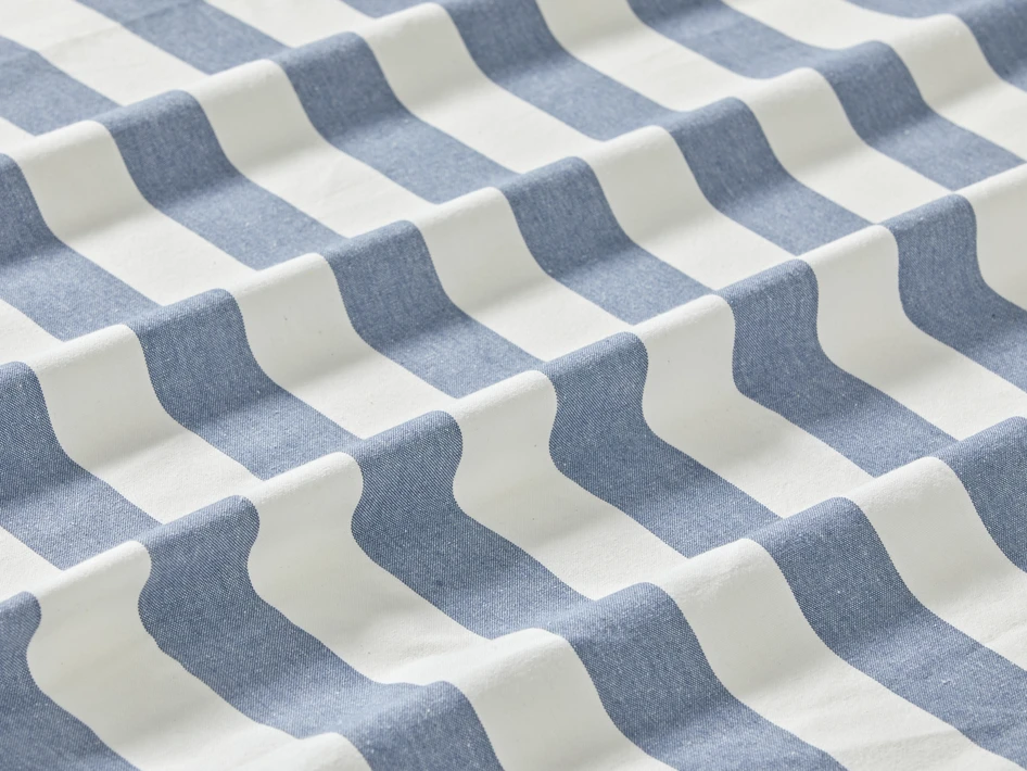 Recycle - Duk,140x250 cm - Blå