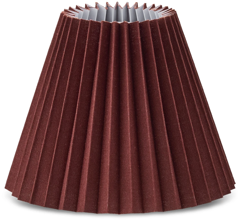Pleat - Lampskärm  Ø19 H15 cm - Röd