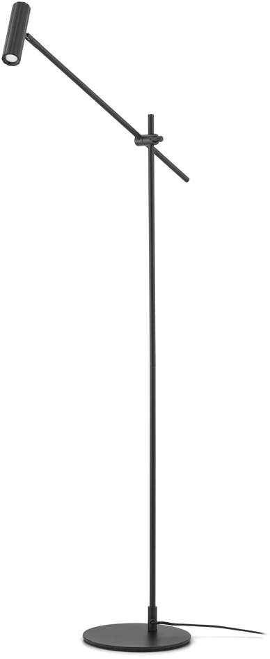 Scott - Golvlampa, H123 cm - Svart