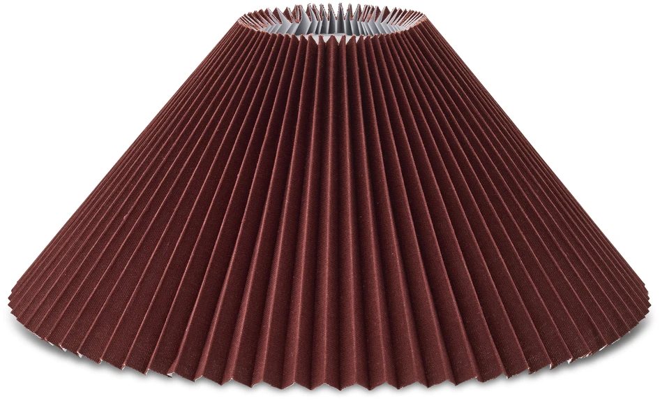 Pleat  - Lampskärm H16 Ø35 cm - Röd