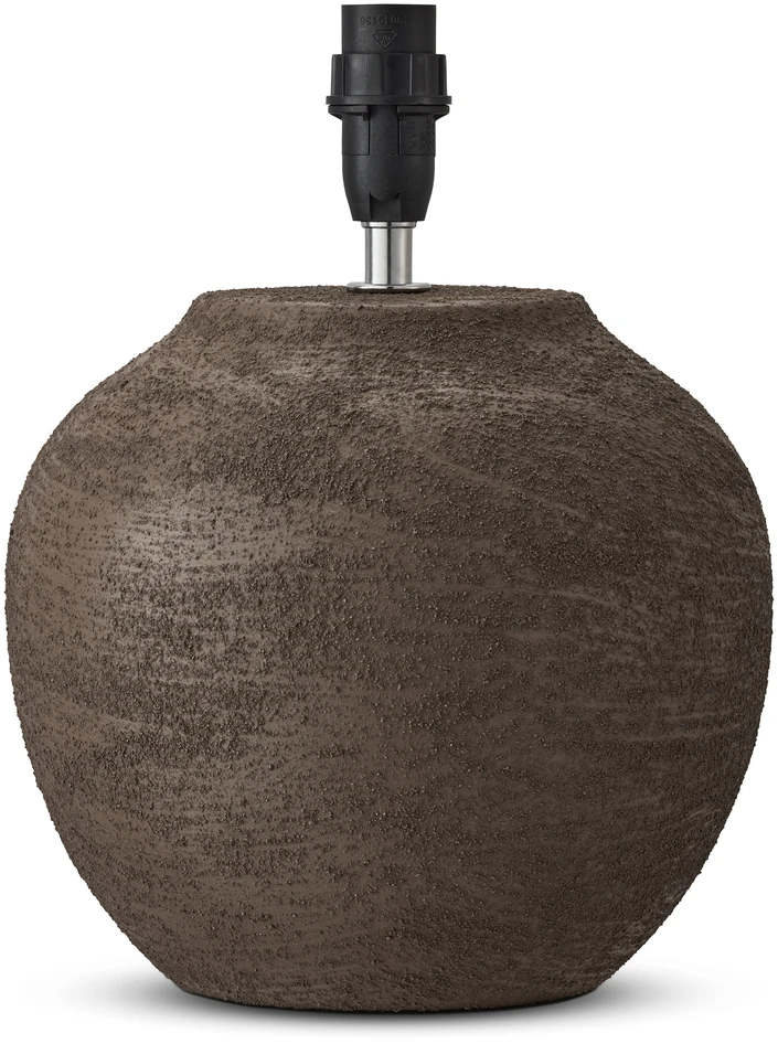 Hedda - Bordslampfot, H29 Ø21.5 cm - Brun