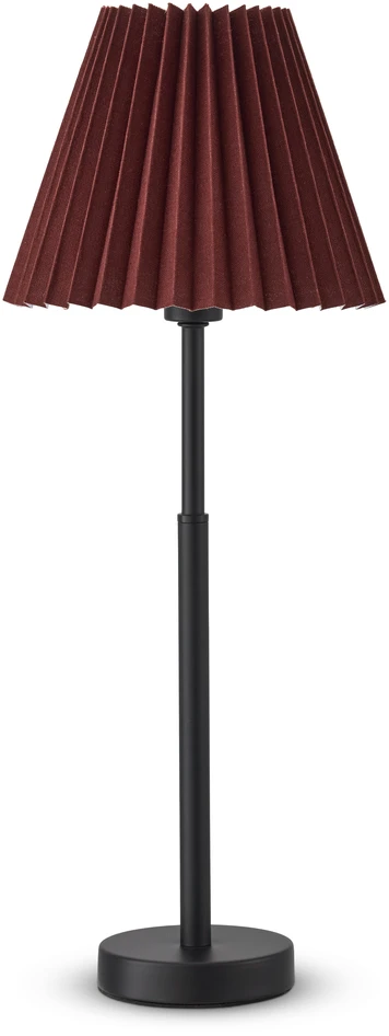 Pleat - Lampskärm  Ø19 H15 cm - Röd