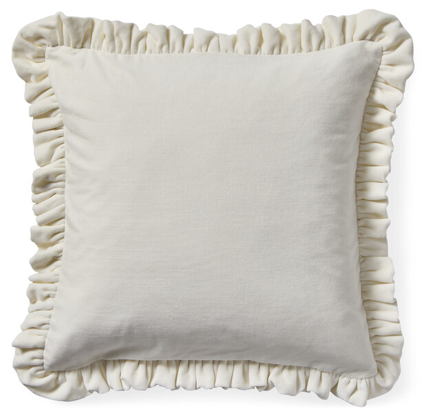 Anna - Kuddfodral, 50x50 cm - Vit