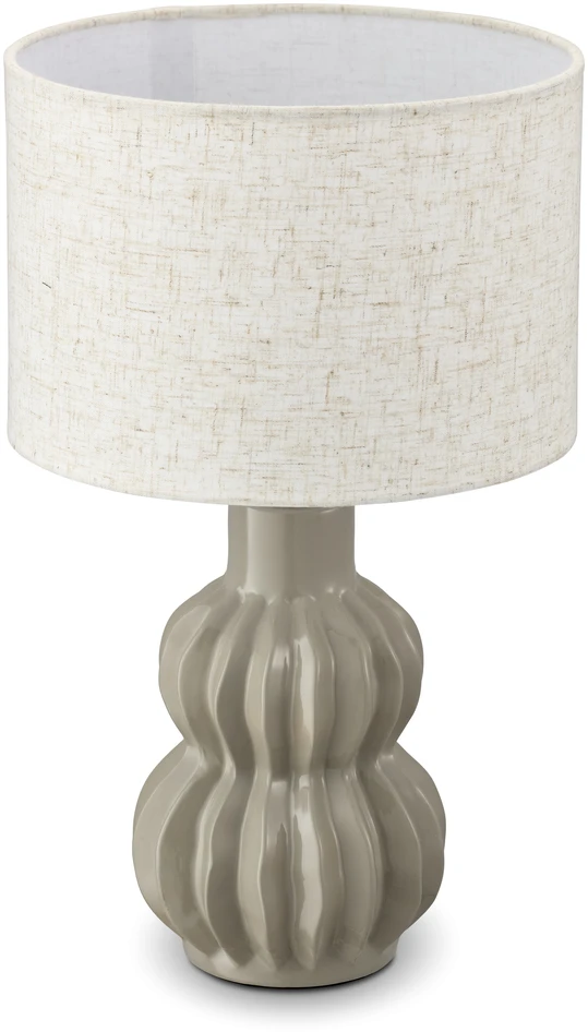 Emina - Bordslampa, H38 Ø23 cm - Beige