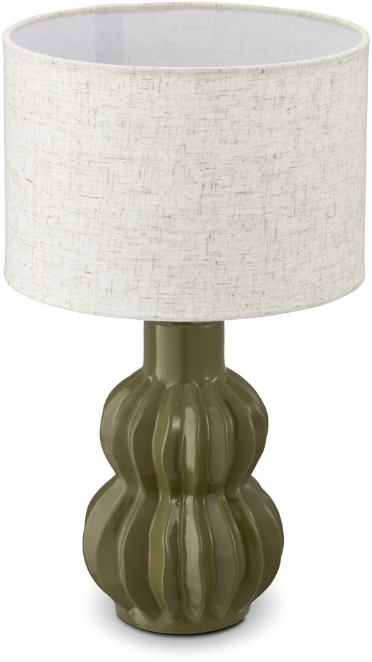 Emina - Bordslampa, H38 Ø23 cm - Grön