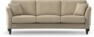 Eden - 3-sits svängd - Beige
