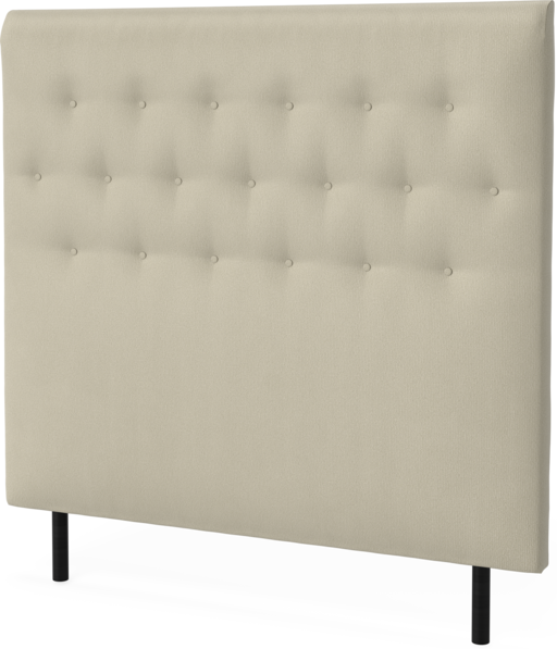 Roma Family pikerad - Sänggavel, 90-180 cm - Beige