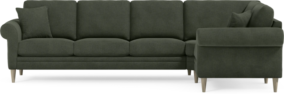 Eden - Hörnsoffa, 3+1-sits - Grön