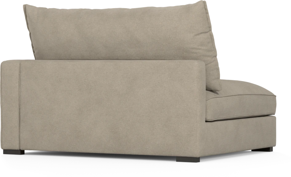 Rossi - 2-sits med armstöd höger - Beige
