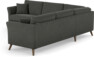 Eden - Hörnsoffa 2,5+2,5 - Grå