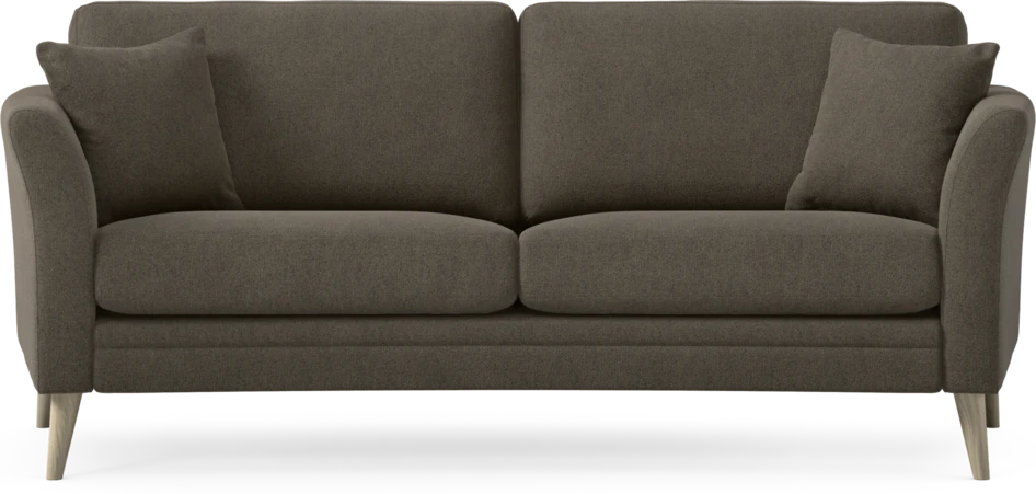 Eden - 2,5-sits soffa svängd - Brun