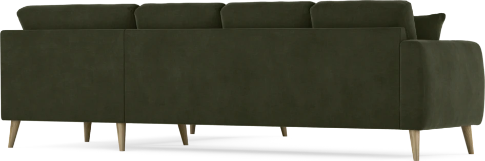 Eden - Hörnsoffa, 3+2-sits - Grön