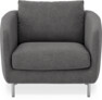 Madison Lux - Fåtölj, 70 cm - Grå