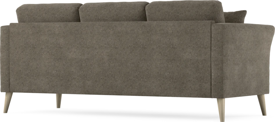 Eden - 3-sits soffa - Brun