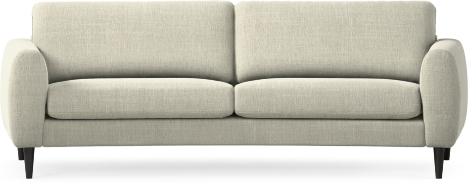 Bridge - 3-sits soffa svängd - Beige