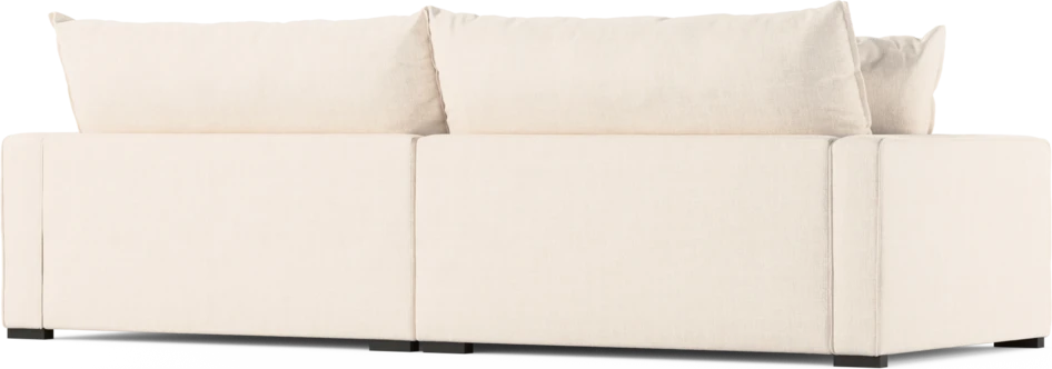 Rossi - 4-sits soffa - Vit