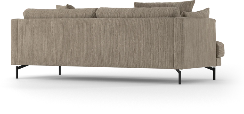 Harper - 3-sits soffa, hel dyna - Beige