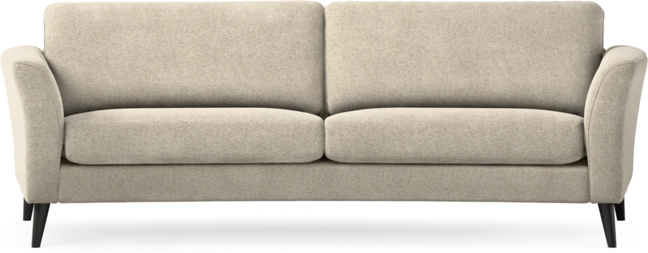 Bridge - 3-sits soffa svängd - Beige