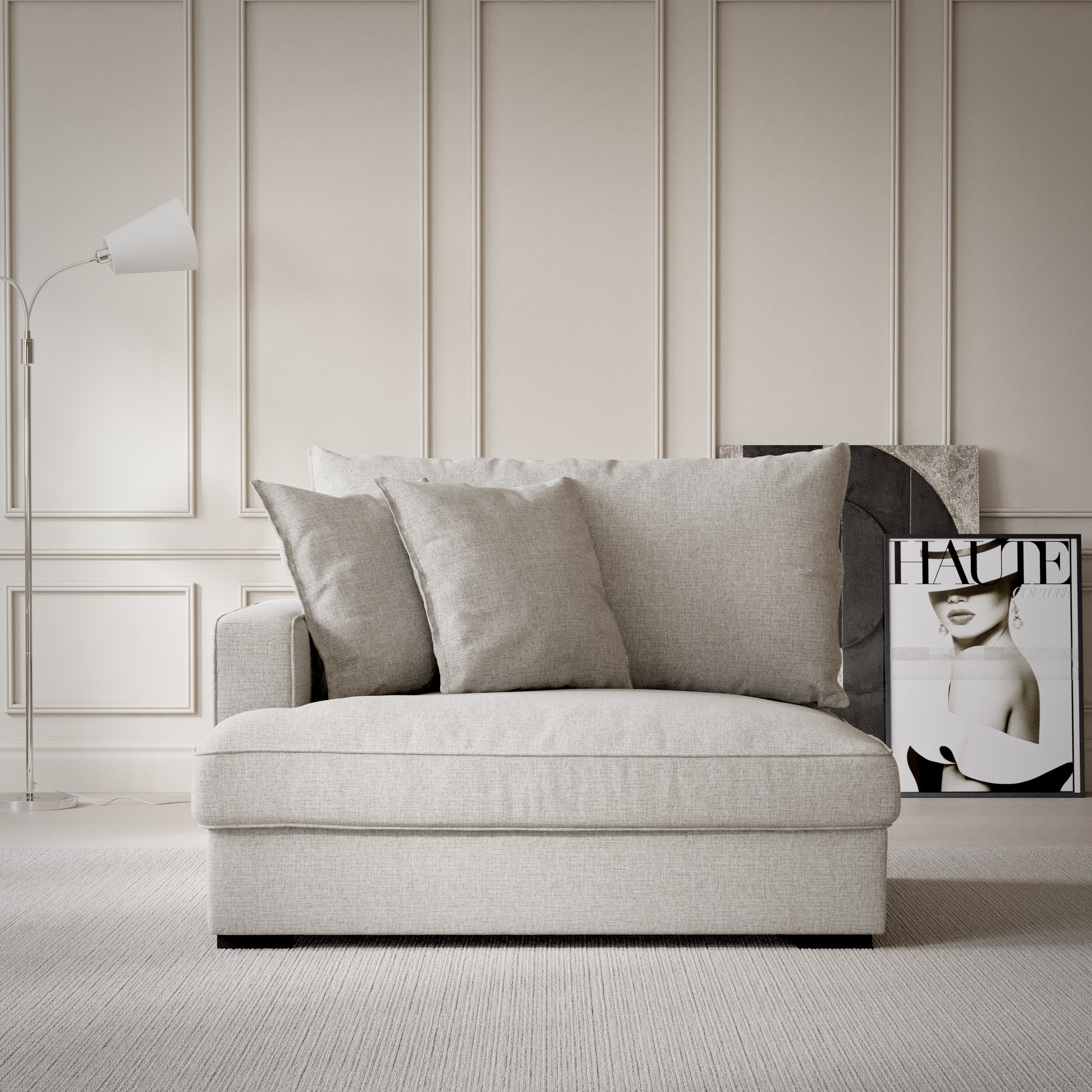 Rossi, 1,5-sits med armstöd vänster