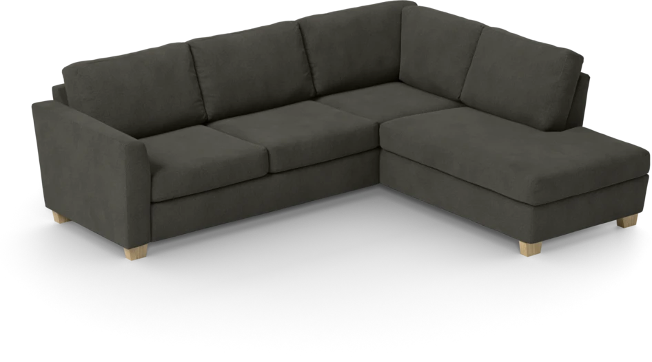 Friday - 2,5-sits soffa med divan höger - Grå