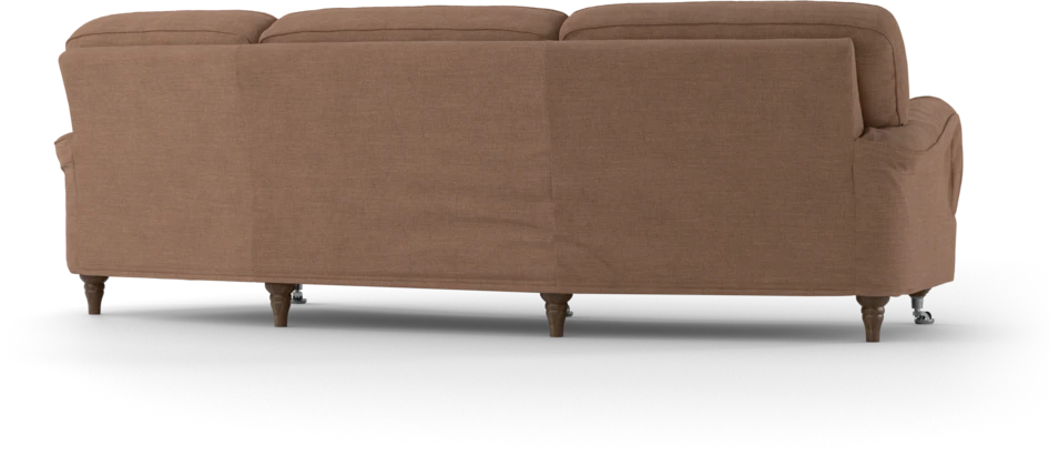 Oxford - 3-sits soffa svängd - Orange