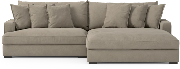 Rossi, 2-sits soffa med schäslong XL höger