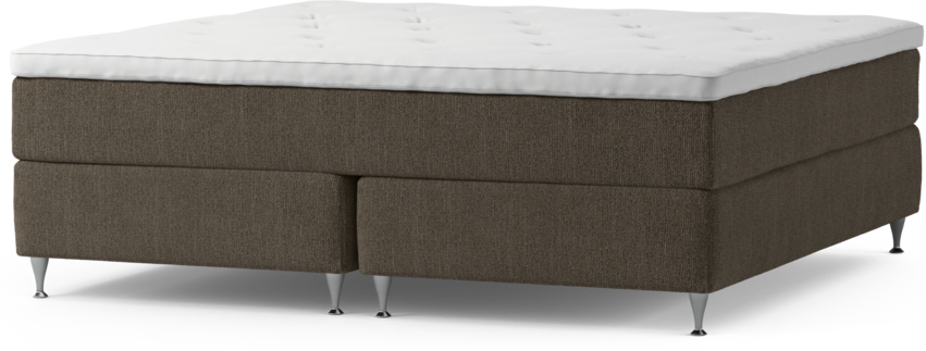 Delux Exclusive - Kontinentalsäng, dubbelsäng med bäddmadrass och sängben