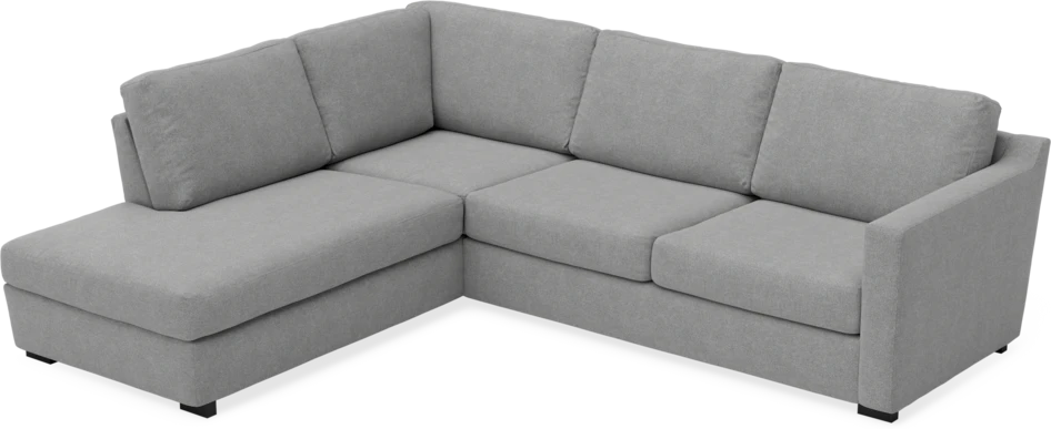 Friday - 2,5-sits soffa med divan vänster - Grå